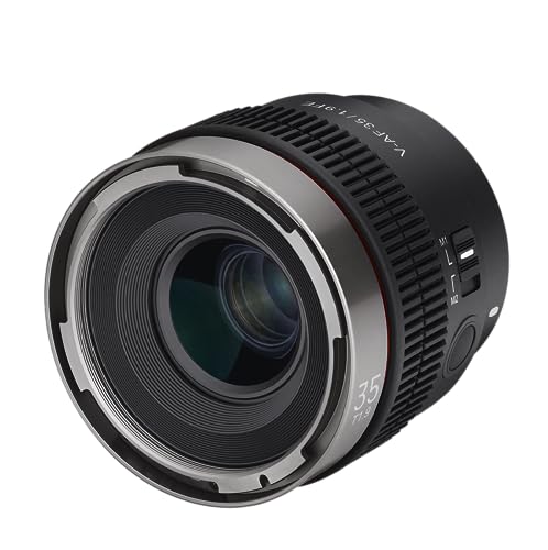 Samyang V-AF 35mm T1.9 FE per obiettivo video Sony E Obiettivo con messa a fuoco automatica Obiettivo Cine Supporto 8K Interruttore personalizzato e pulsante personalizzato