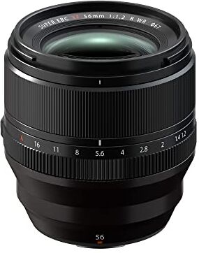 Fujifilm FUJINON XF56mmF1.2 R WR Obiettivo per mirrorless, aperrtura f/1.2, Attacco X mount, Weather Resistant, Nero