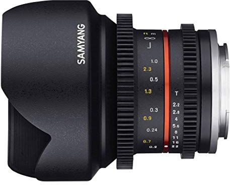 Samyang Obiettivo T2.2 NCS CS VDSLR, 12 mm