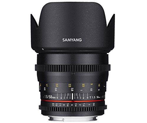 Samyang Obiettivo Video T1.5 VDSLR con Messa a Fuoco Manuale per Sony-E