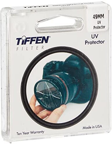 Tiffen 49UVP 49mm UV Protector Filter, Nero