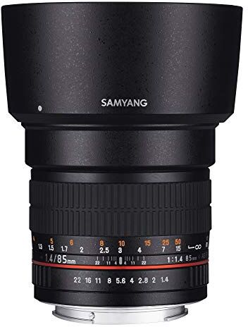 Samyang Obiettivo 85mm F/1,4 AS IF UMC per Sony, Nero