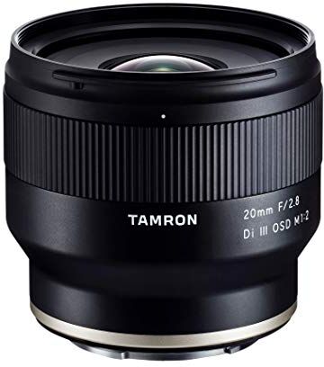 Tamron F050SF Obiettivo 20 mm F/2.8, Di III OSD Macro 1:2, Nero