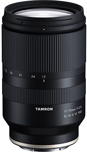 Tamron 17-70mm F/2.8 Di III-A VC RXD Obiettivo zoom per fotocamere di sistema APS-C mirrorless di Fujifilm, nero, B070X