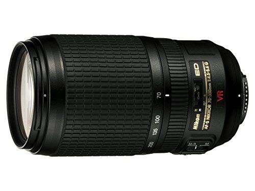 Nikon 70-300 mm f-4, 5.6G Obiettivo zoom con messa a fuoco automatica per fotocamere  DSLR (Ricondizionato)