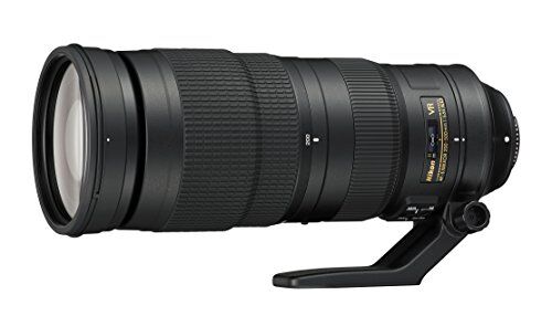 Nikon AF-S NIKKOR 200–500mm f/5.6E ED VR Super teleobiettivo zoom in formato FX, nero [Nital Card: 4 Anni di Garanzia]