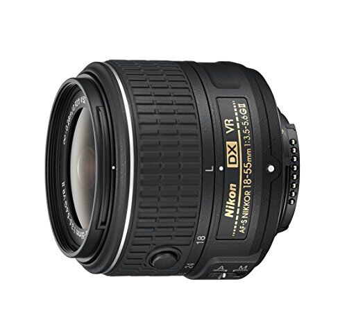 Nikon Obiettivo Nikkor AF-S DX 18-55 mm f/3.5-5.6G VR II, Nero [Versione EU](Ricondizionato Certificato)
