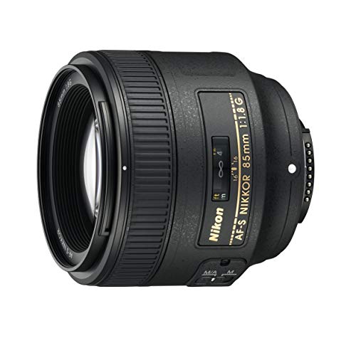 Nikon Obiettivo Nikkor AF-S 85mm1:1,8G, Nero [Versione EU] (Ricondizionato Certificato)