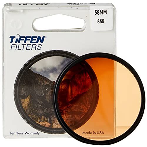 Tiffen 5885B Filtro 85B, 58mm