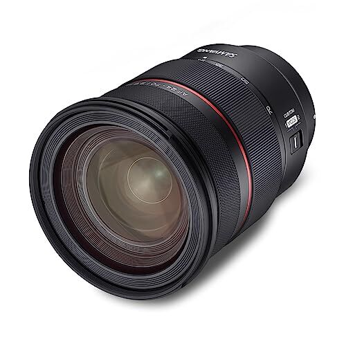 Samyang AF 24-70mm F2.8 FE compatibile con fotocamere Sony E autofocus full format e obiettivo zoom APS-C 24-70mm, luminoso, mount per Sony Alpha A7 A9 A1 A7C serie A6000