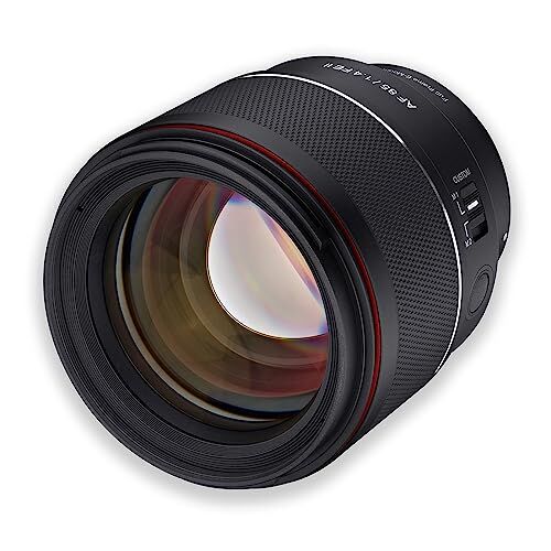 Samyang AF 85mm F1.4 II FE per Sony E autofocus full format e obiettivo portait APS-C lunghezza focale fissa per fotocamere con sistema mirrorless Sony E Mount