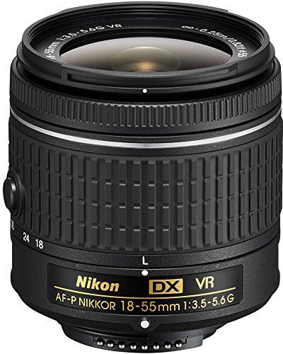 Nikon af-p DX Nikkor 18-55 mm f/3.5 – 5.6 G VR per 2013 e più recenti modelli  (Ricondizionato)