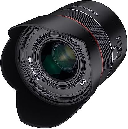 Samyang AF 35mm F1.8 Sony FE Piccolo ma All-Around Obiettivo full frame e APS-C a focale fissa con messa a fuoco automatica per fotocamera Sony E-Mount Alpha A9 A7 A7c A6000 A5000 Nex