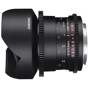 Samyang Obiettivo T3.1 VDSLR II con Messa a Fuoco Manuale per Nikon DSLR Samyang Obiettivo T3.1 VDSLR II con Messa a Fuoco Manuale per Nikon DSLR