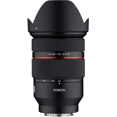 Rokinon AF 24-70mm f/2.8 Auto Focus Full Frame Zoom Lens per Sony E (IO2470AFZ-E) Rokinon AF 24-70mm f/2.8 Auto Focus Full Frame Zoom Lens per Sony E (IO2470AFZ-E)