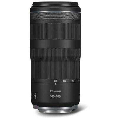 Canon Obiettivo RF 100-400mm F5.6-8 IS USM Teleobiettivo Zoom con Stabilizzatore Ottico a 5,5 Stop Compatibile con Fotocamere Sistema EOS R Canon Obiettivo RF 100-400mm F5.6-8 IS USM Teleobiettivo Zoom con Stabilizzatore Ottico a 5,5 Stop Compatibile con Fotocamere Sistema EOS R