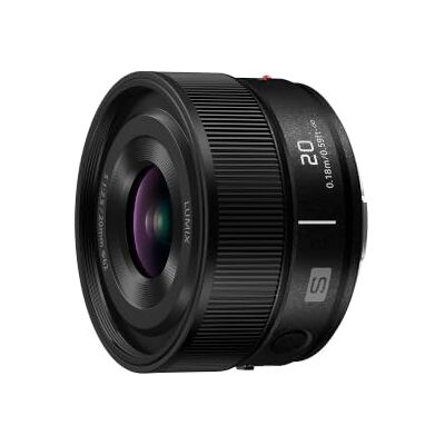 Panasonic LUMIX S-S20E-K 20 mm F2.5, Obiettivo L-Mount Ultra Grandangolare a focale fissa per full frame, compatto e leggero, ideale per viaggi, resistente a polvere, schizzi e basse temperature Panasonic LUMIX S-S20E-K 20 mm F2.5, Obiettivo L-Mount Ultra Grandangolare a focale fissa per full frame, compatto e leggero, ideale per viaggi, resistente a polvere, schizzi e basse temperature
