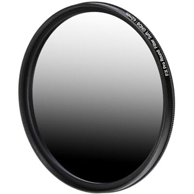 Rollei F:X Pro Soft GND 8 Filtro rotondo graduato con anello rotante per regolare la pendenza lungo l'asse di rotazione, ideale per fotografia paesaggistica e architettonica (62 mm) Rollei F:X Pro Soft GND 8 Filtro rotondo graduato con anello rotante per regolare la pendenza lungo l'asse di rotazione, ideale per fotografia paesaggistica e architettonica (62 mm)