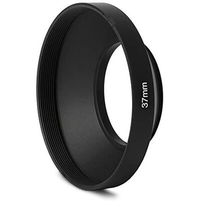 CELLONIC Paraluce Grandangolare Compatibile con con Filettatura a Vite Ø 37mm Wide-Angle Lens Hood in Metallo Protegge l'obiettivo e la Lente da Urti e Graffi CELLONIC Paraluce Grandangolare Compatibile con con Filettatura a Vite Ø 37mm Wide-Angle Lens Hood in Metallo Protegge l'obiettivo e la Lente da Urti e Graffi