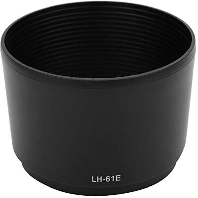 VBESTLIFE Paraluce per Obiettivo, paraluce LH-61E in plastica Nera, paraluce a Fiore di Tulipano per Fotocamere 70-300mm f / 4.8-6.7. VBESTLIFE Paraluce per Obiettivo, paraluce LH-61E in plastica Nera, paraluce a Fiore di Tulipano per Fotocamere 70-300mm f / 4.8-6.7.