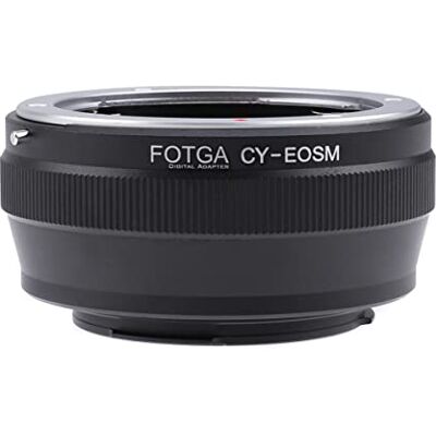 FOTGA Adattatore per lenti Contax Yashica CY per fotocamera mirrorless Canon EOS M EF-M FOTGA Adattatore per lenti Contax Yashica CY per fotocamera mirrorless Canon EOS M EF-M