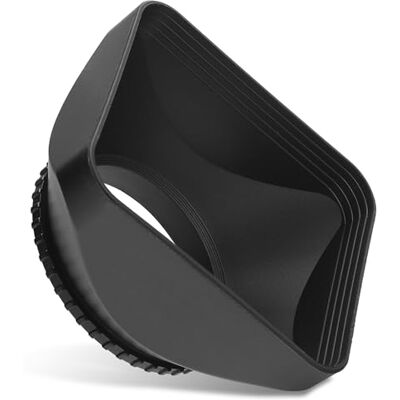 CELLONIC Paraluce per Obiettivo DV Compatibile con 46mm con Filettatura a Vite Ø 46mm Lens Hood in Materiale Sintetico Protegge l'obiettivo e la Lente da Urti e Graffi CELLONIC Paraluce per Obiettivo DV Compatibile con 46mm con Filettatura a Vite Ø 46mm Lens Hood in Materiale Sintetico Protegge l'obiettivo e la Lente da Urti e Graffi