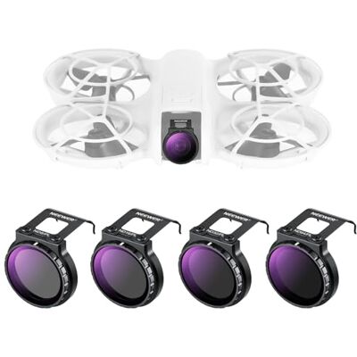 NEEWER Set di Filtri ND/CPL Compatibile con DJI NEO, 4 Pezzi, ND8/PL ND16/PL ND32/PL ND64/PL, Accessori per Drone, Filtro Polarizzatore a Densità Neutra con Vetro Ottico HD Multistrato Sottile, FL-N29 NEEWER Set di Filtri ND/CPL Compatibile con DJI NEO, 4 Pezzi, ND8/PL ND16/PL ND32/PL ND64/PL, Accessori per Drone, Filtro Polarizzatore a Densità Neutra con Vetro Ottico HD Multistrato Sottile, FL-N29