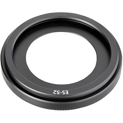 CELLONIC ES-52 Paraluce per Ø 52mm Compatibile con Canon EF 40mm f/2.8 STM Baionetta, Cilindrico / Rotondo, Materiale sintetico, nero per Canon EF 40mm f/2.8 STM, EF-S 24mm f/2.8 STM, ES-52 CELLONIC ES-52 Paraluce per Ø 52mm Compatibile con Canon EF 40mm f/2.8 STM Baionetta, Cilindrico / Rotondo, Materiale sintetico, nero per Canon EF 40mm f/2.8 STM, EF-S 24mm f/2.8 STM, ES-52