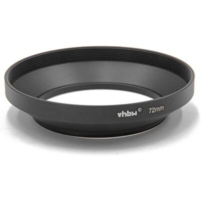 vhbw paraluce nero 72mm per obiettivo fotocamera Sigma 18-200 mm 3.5-6.3 DC OS vhbw paraluce nero 72mm per obiettivo fotocamera Sigma 18-200 mm 3.5-6.3 DC OS