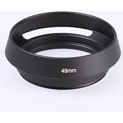 FOTGA Paraluce in metallo, 49 mm, per obiettivo DSLR con filettatura Leica 49 mm FOTGA Paraluce in metallo, 49 mm, per obiettivo DSLR con filettatura Leica 49 mm