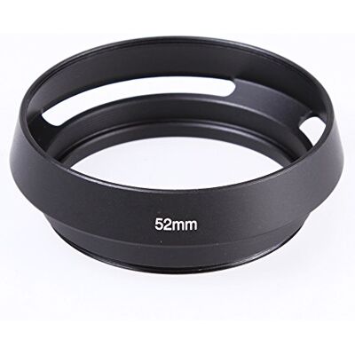 FOTGA Paraluce in metallo, 52 mm, per Leica 52 mm, filettatura filtro DSLR FOTGA Paraluce in metallo, 52 mm, per Leica 52 mm, filettatura filtro DSLR
