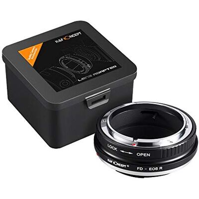K&F CONCEPT Lente Mount Adattatore Manuale Fuoco: Compatibile con Lente Compatibile con Canon FD a Corpo Fotocamera Compatibile con Canon R K&F CONCEPT Lente Mount Adattatore Manuale Fuoco: Compatibile con Lente Compatibile con Canon FD a Corpo Fotocamera Compatibile con Canon R