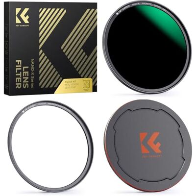 K&F CONCEPT Nano-X Filtro ND1000 (10 stop) per obiettivo da Anelli Adattatori, Tappo Magnetico in Metallo (67mm, magnetica) K&F CONCEPT Nano-X Filtro ND1000 (10 stop) per obiettivo da Anelli Adattatori, Tappo Magnetico in Metallo (67mm, magnetica)