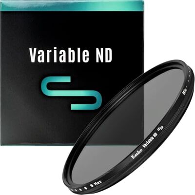 Kenko Variable ND S φ55mm, per video, vlogging, fotografia a lunga esposizione, ND3-450, 205525 Kenko Variable ND S φ55mm, per video, vlogging, fotografia a lunga esposizione, ND3-450, 205525