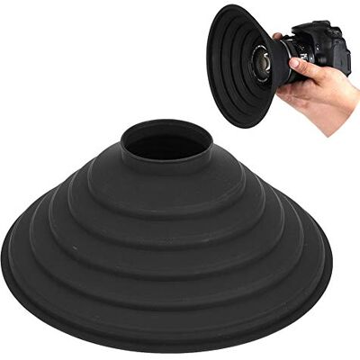 VBESTLIFE Paraluce Lente in Silicone Pieghevole antiriflesso Universale, paraluce Che Riduce l'abbagliamento nella Fotografia all'aperto per Fotocamere Reflex. VBESTLIFE Paraluce Lente in Silicone Pieghevole antiriflesso Universale, paraluce Che Riduce l'abbagliamento nella Fotografia all'aperto per Fotocamere Reflex.