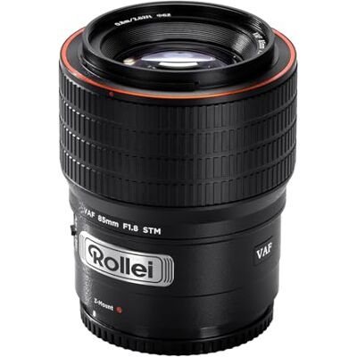 Rollei AF 85 mm F/1.8 Obiettivo Full Frame per Nikon Z con Autofocus STM Rivestimento HFT-X Corpo in Metallo 477g Compatibile con Fotocamere APS-C Z50/Z30/Zfc e Pieno Formato Z9/Z8/Z7/Z6/Z5 Series Rollei AF 85 mm F/1.8 Obiettivo Full Frame per Nikon Z con Autofocus STM Rivestimento HFT-X Corpo in Metallo 477g Compatibile con Fotocamere APS-C Z50/Z30/Zfc e Pieno Formato Z9/Z8/Z7/Z6/Z5 Series