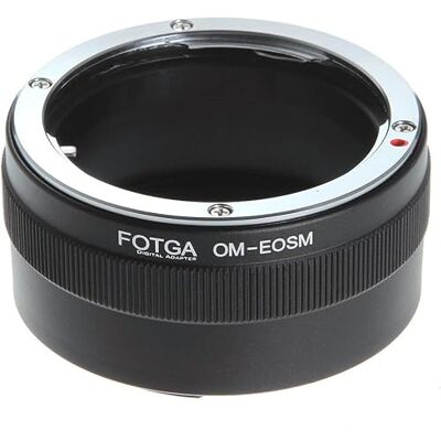 FOTGA adattatore per Olympus OM lente a Canon EOS M2 M3 M5 M10 M50 M100 EF-M fotocamera mirrorless FOTGA adattatore per Olympus OM lente a Canon EOS M2 M3 M5 M10 M50 M100 EF-M fotocamera mirrorless