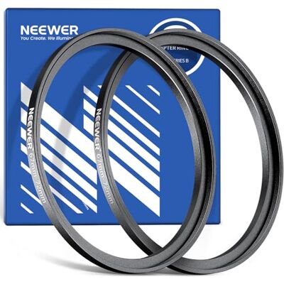 NEEWER 67-72mm Anello Adattatore Step Up (2pz) + Panno da Pulizia, Adattatore ad Anello per Filtro Obiettivo Ultra Sottile in Lega di Alluminio per Lente Fotocamera da 67mm per Usare il Filtro da 72mm NEEWER 67-72mm Anello Adattatore Step Up (2pz) + Panno da Pulizia, Adattatore ad Anello per Filtro Obiettivo Ultra Sottile in Lega di Alluminio per Lente Fotocamera da 67mm per Usare il Filtro da 72mm