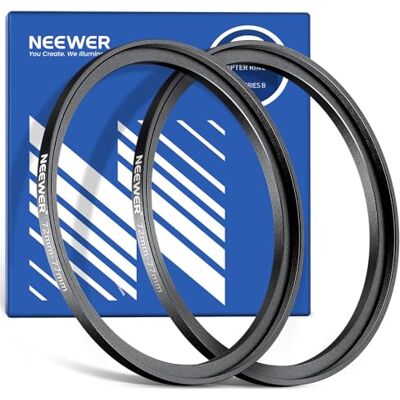 NEEWER 72-77mm Anello Adattatore Step Up (2pz) + Panno da Pulizia, Adattatore ad Anello per Filtro Obiettivo Ultra Sottile in Lega di Alluminio per Lente Fotocamera da 72mm per Usare il Filtro da 77mm NEEWER 72-77mm Anello Adattatore Step Up (2pz) + Panno da Pulizia, Adattatore ad Anello per Filtro Obiettivo Ultra Sottile in Lega di Alluminio per Lente Fotocamera da 72mm per Usare il Filtro da 77mm