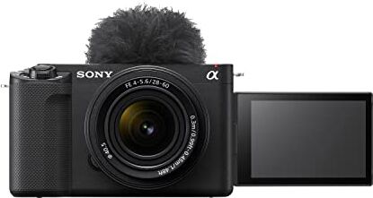 Sony ZV-E1   Vlog camera full-frame con obiettivo intercambiabile 28-60 mm f/4-5.6 (compatta e leggera, 4K 60p, 12,2 megapixel, sistema di stabilizzazione digitale a 5 assi)