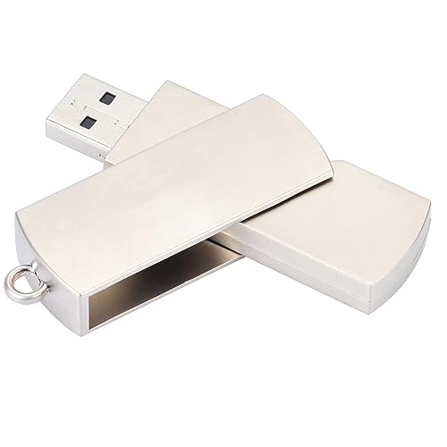 Yiko 64GB Registratore Vocale Portatile, USB Digital microfono Riproduzione per Conferenze e Riunioni per Lezioni, Riunioni, Interviste (Silver)