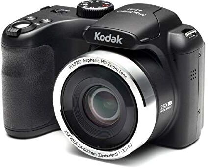 Kodak PIXPRO AZ252 Bridge Fotocamera 16MP 1/2,3" CCD 4608 x 3456 pixel, Nero