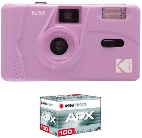 Kodak Macchina fotografica ricaricabile M35-35mm Candy Pink