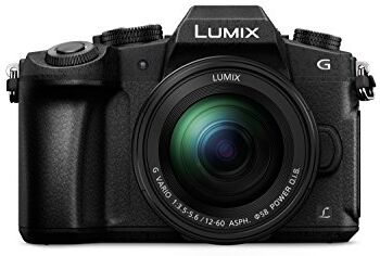 Panasonic Dmc-K G81Meg Lumix G System Fotocamera 16 Mp, 4 K Video, Dual I.S. Stabilizzatore D' Immagine, Hybrid Contrasto Af, 7.5 Cm Touchscreen, Wifi, Con Obiettivo H-Fs12060/F3,5, 5,6/Ois Nero