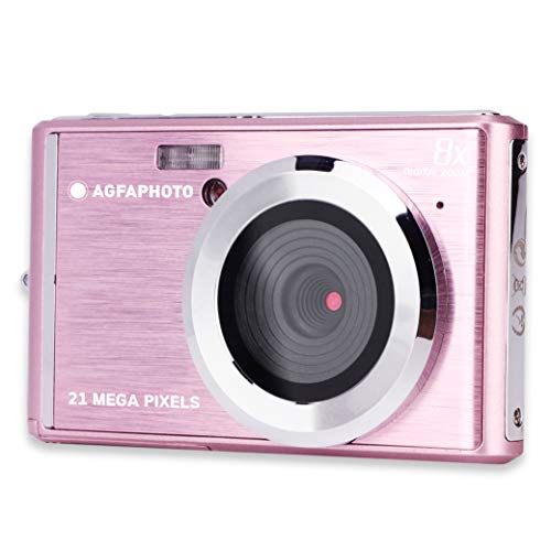 AgfaPhoto AGFA Photo DC5200 Fotocamera digitale compatta, colore: Rosa
