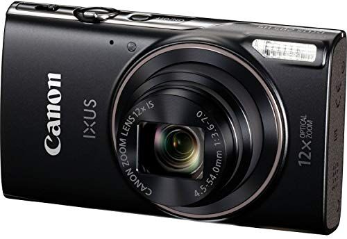 Canon Ixus 285 HS Fotocamera Compatta Digitale, 20.2 Megapixel, Nero/Antracite [Versione EU]