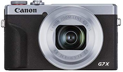 Canon PowerShot G7 X Mark III Argento (20,1 MP, pieghevole 7,5 cm)