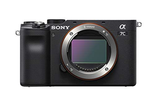 Sony Alpha 7 C Fotocamera Digitale Mirrorless Full-frame, compatta e leggera, Real-time Autofocus, 24.2 MP, Stabilizzatore integrato a 5 assi, lunga durata della batteria (Nero)