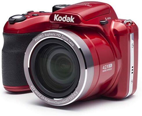 Kodak Astro Zoom AZ422 Fotocamera Bridge 20 MP 1/2.3" CCD 5152 x 3864 Pixel, Rosso