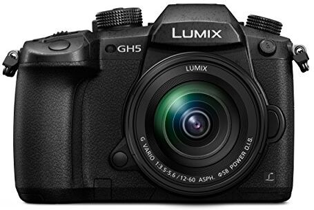 Panasonic Lumix DC-GH5M Fotocamera Digitale Mirrorless con Obiettivo Lumix DG Vario 12-60mm, 20.3 MP con Sensore MOS Digital Live